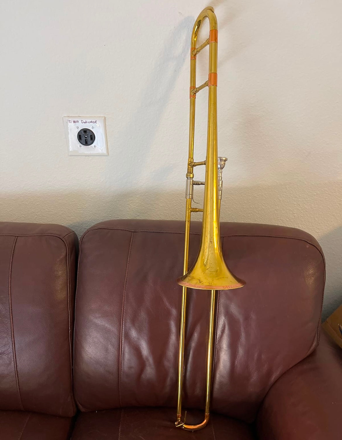 Getzen Super Deluxe Bb Tenor Trombone SN 38387