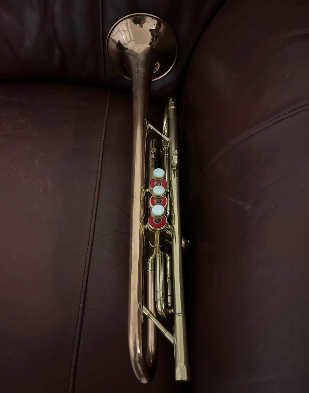 York Custom Bb Trumpet (1951) SN 172209 (Gold Brass bell)(rare)