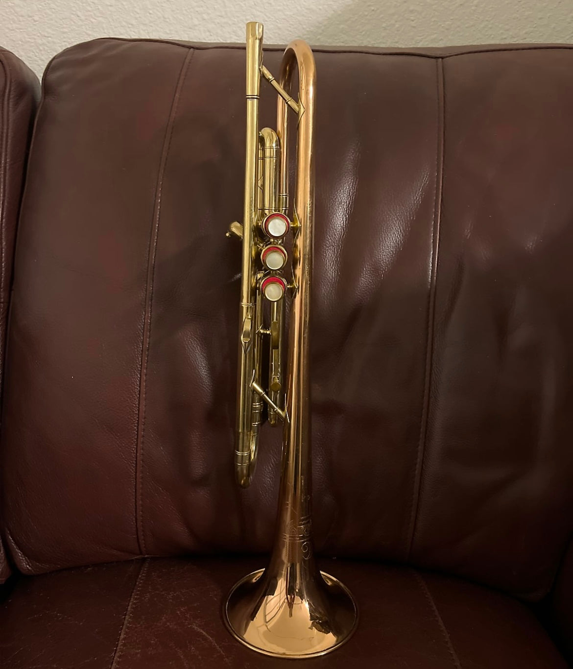 York Custom Bb Trumpet (1951) SN 172209 (Gold Brass bell)(rare)
