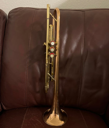 York Custom Bb Trumpet (1951) SN 172209 (Gold Brass bell)(rare)