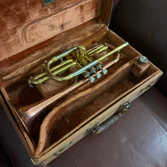 Conn 17A Director Bb Cornet (1955) SN 559764 (Coprion copper bell)