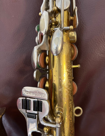 Buescher Aristocrat Eb Alto Saxophone (1960s) SN 331921 (new pads - overhauled)(no dents)(pre-Selmer)