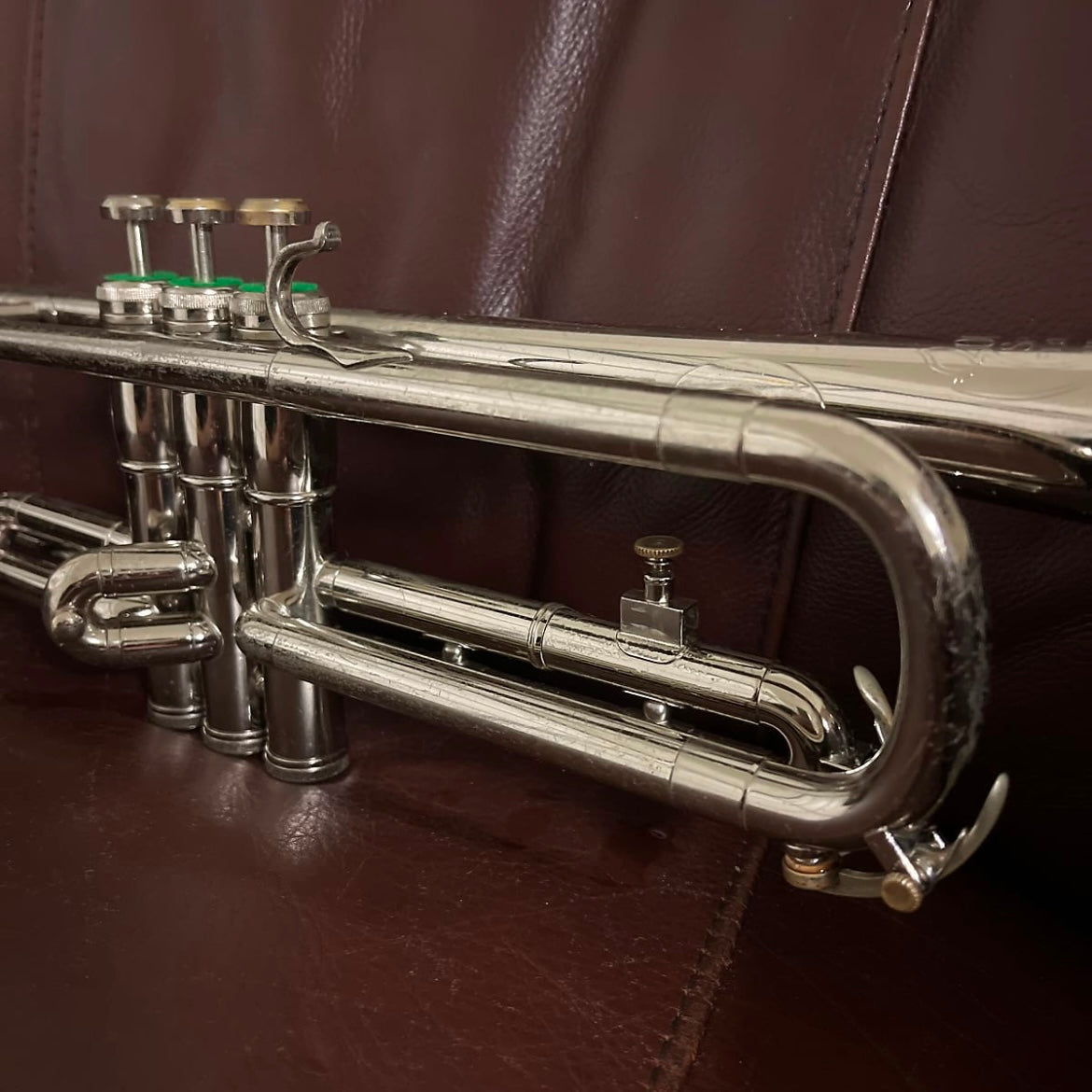 Olds Special NL-10 Bb Trumpet (1972) SN 843641 (Nickel plated)