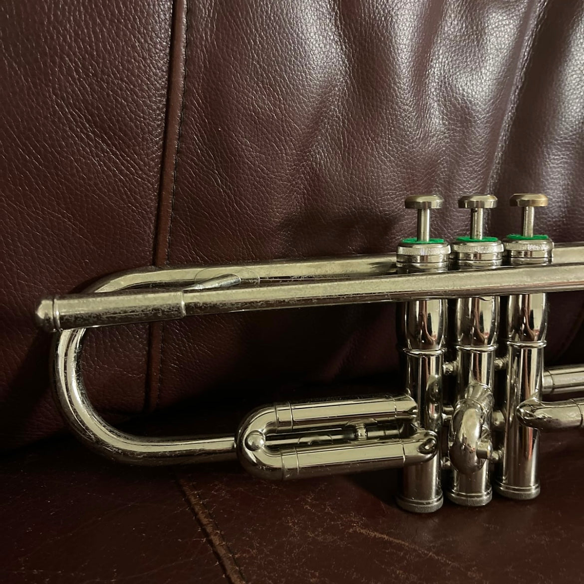 Olds Special NL-10 Bb Trumpet (1972) SN 843641 (Nickel plated)