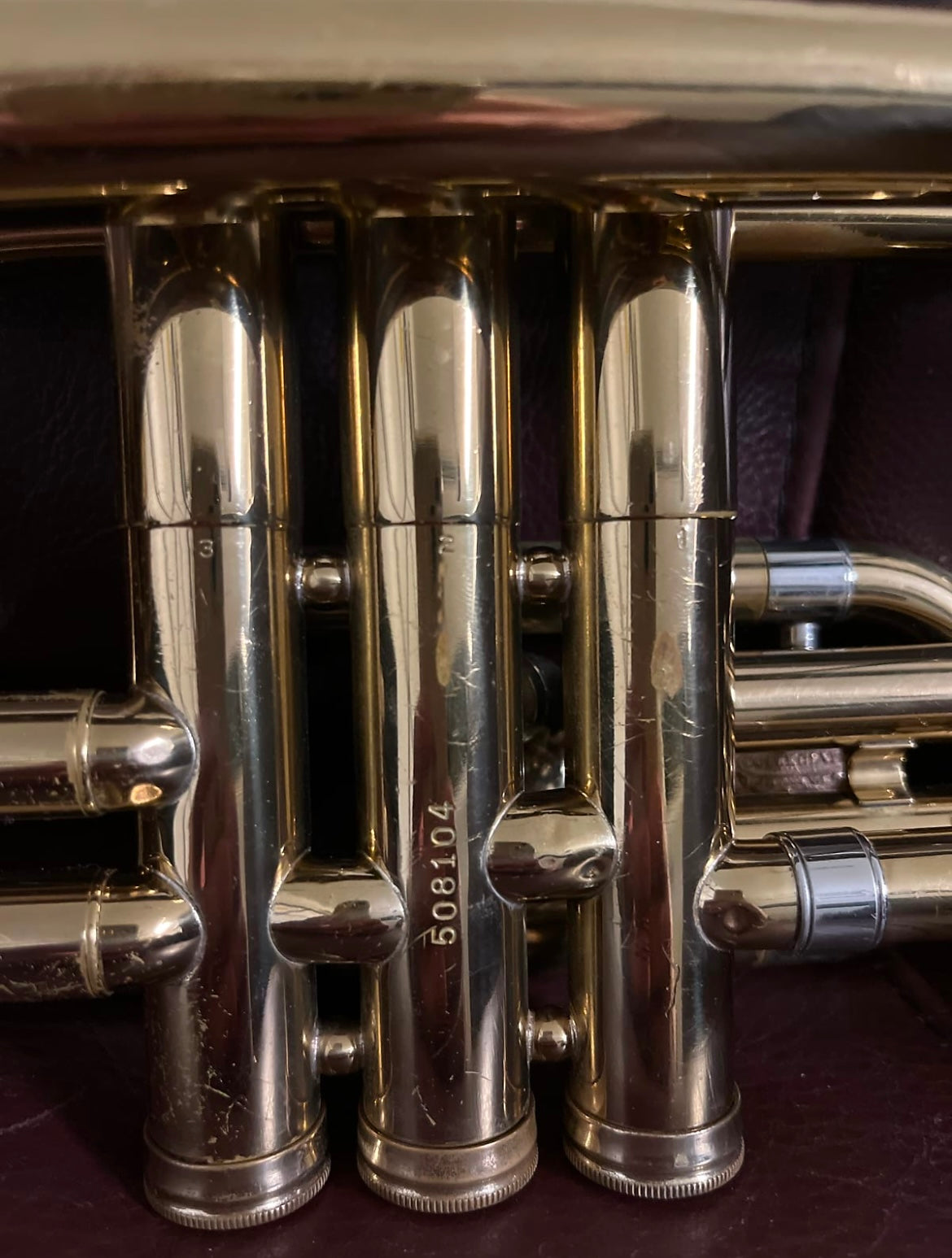 Holton C-602 Collegiate Bb Cornet SN 508104