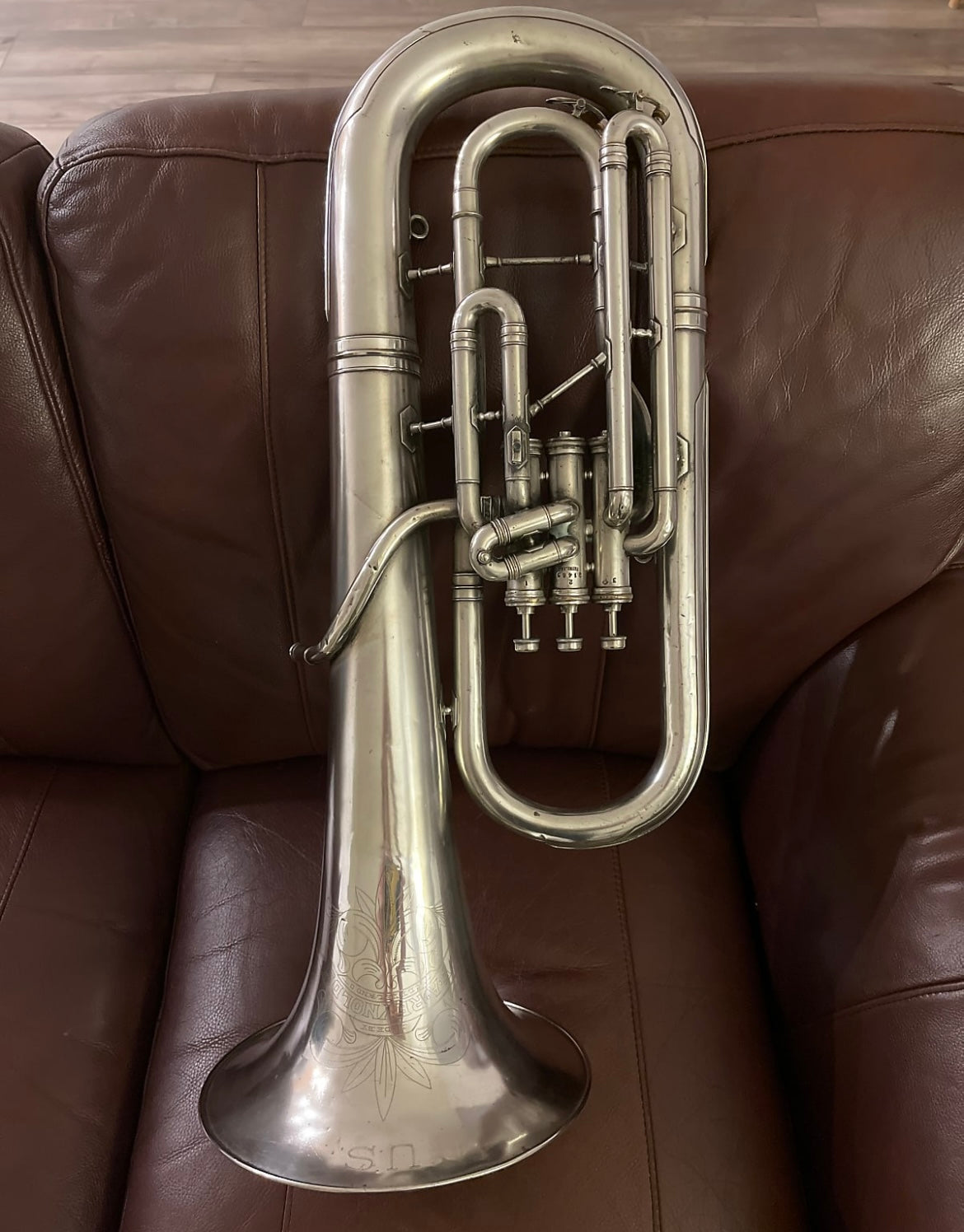 Reynolds Baritone SN 21485 (Silver plated)(rare)