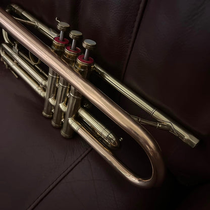 York Custom Bb Trumpet (1951) SN 172209 (Gold Brass bell)(rare)