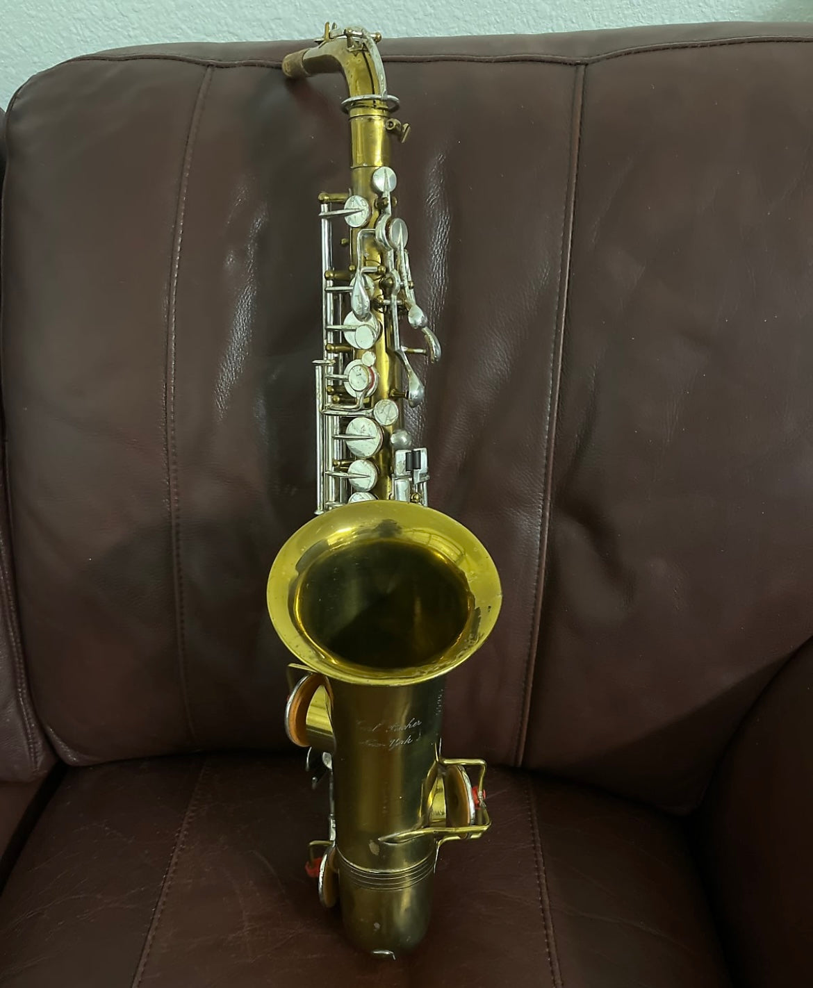 Buffet/Evette & Schaeffer Eb Alto Saxophone SN 13644 (Carl Fischer, New York) (Paris - France)