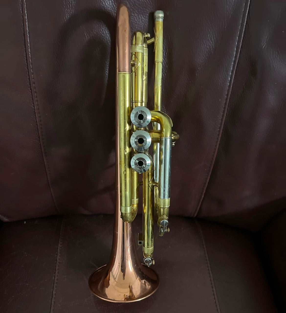 Conn 17A Director Bb Cornet (1955) SN 559764 (Coprion copper bell)