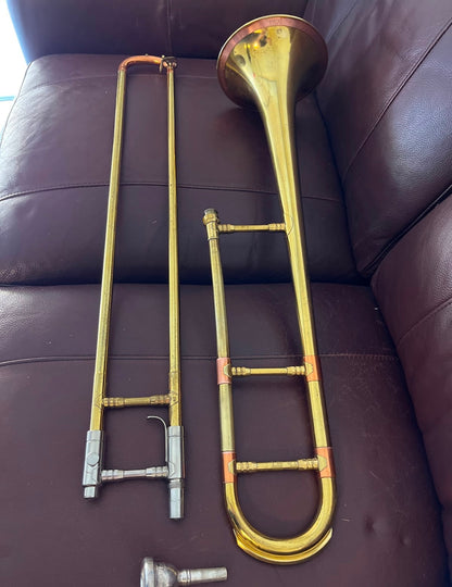 Getzen Super Deluxe Bb Tenor Trombone SN 38387