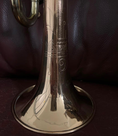 York Custom Bb Trumpet (1951) SN 172209 (Gold Brass bell)(rare)