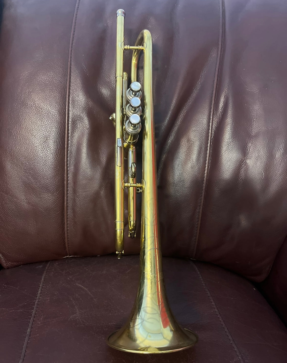 Conn 20B Connquest (extremely rare) Bb Trumpet SN 435253 (1954)(100% new gold lacquer)(professional)