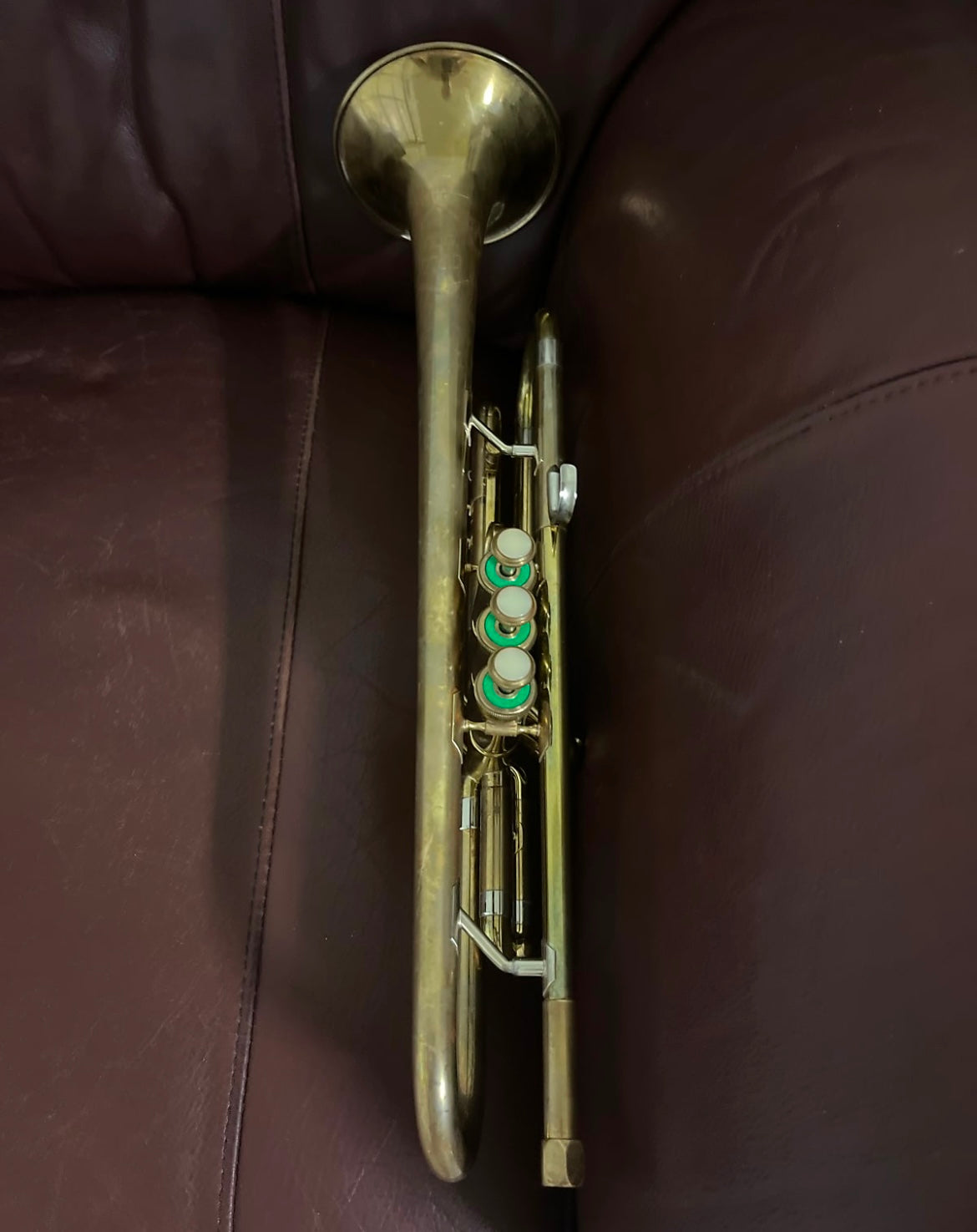 Olds Ambassador A-10 Bb (1958) Trumpet SN 257795 (double case)