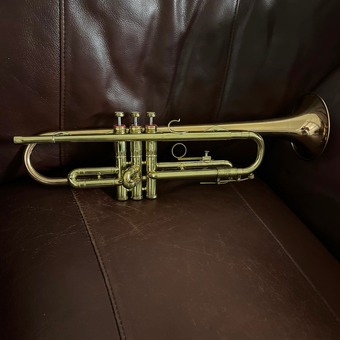 York Custom Bb Trumpet (1951) SN 172209 (Gold Brass bell)(rare)