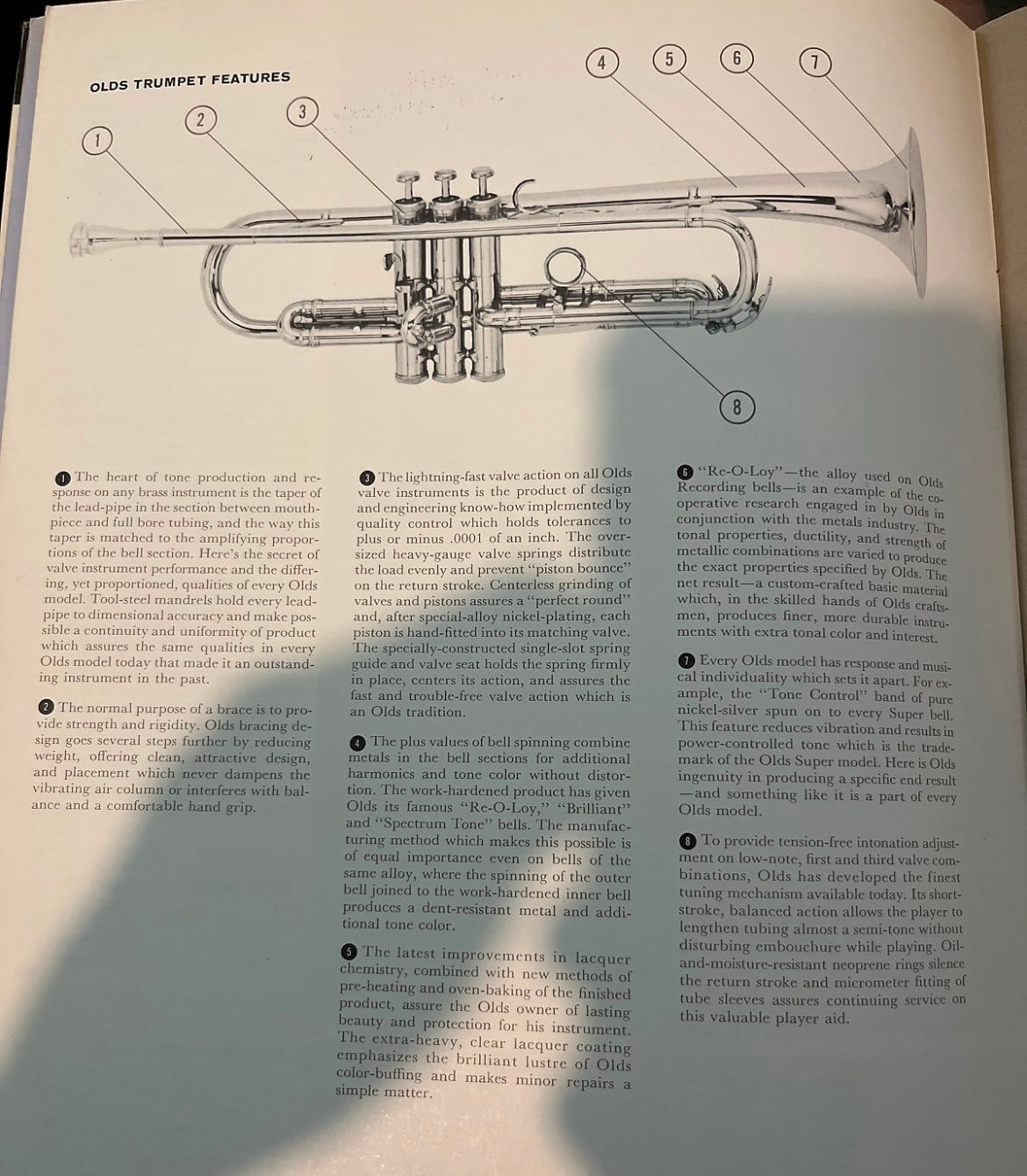Olds Special NL-10 Bb Trumpet (1974) SN 906279