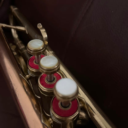 York Custom Bb Trumpet (1951) SN 172209 (Gold Brass bell)(rare)