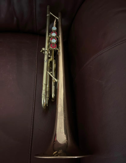 York Custom Bb Trumpet (1951) SN 172209 (Gold Brass bell)(rare)