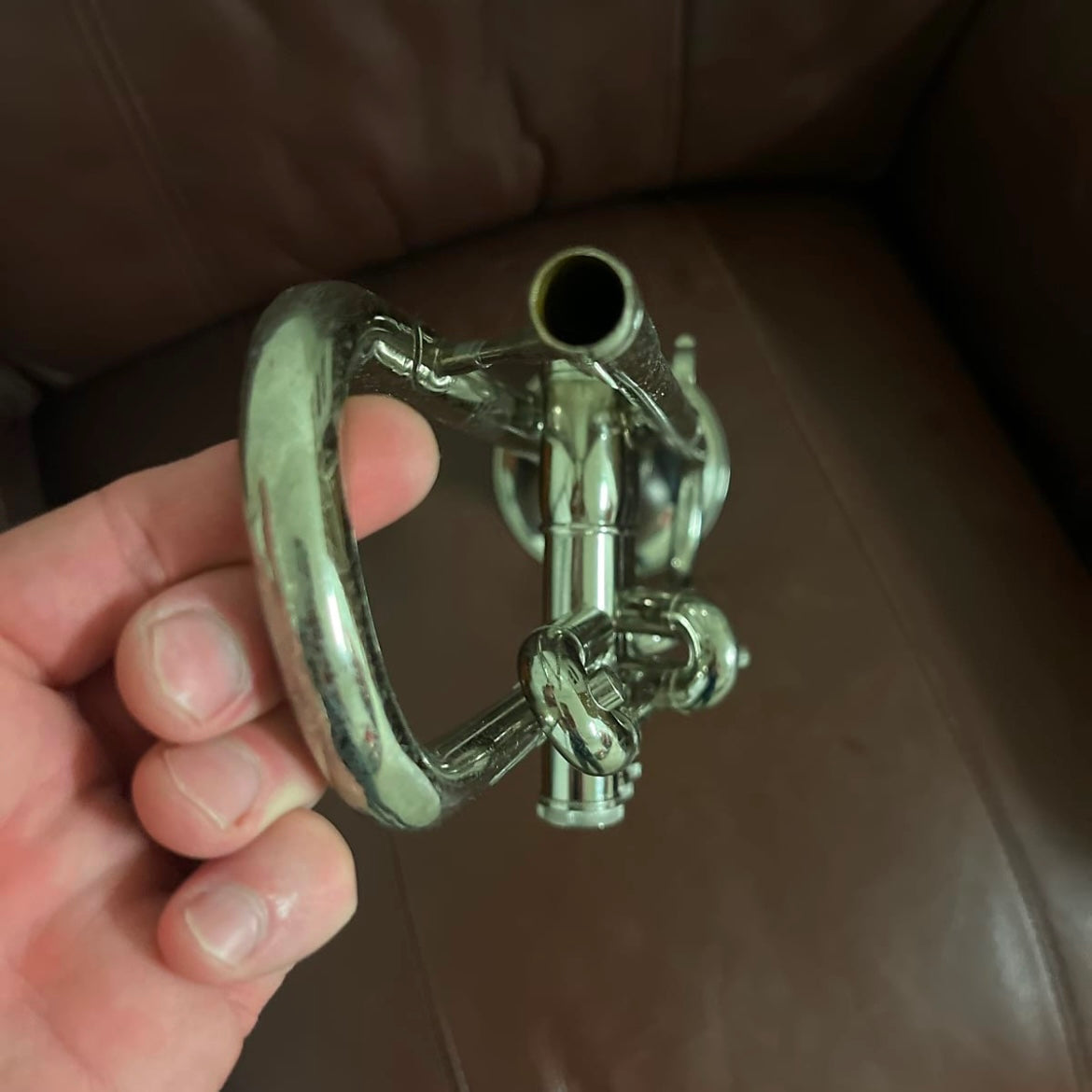 Olds Special NL-10 Bb Trumpet (1972) SN 843641 (Nickel plated)