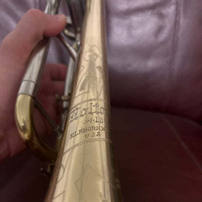 Holton 51LB Bb Trumpet (1954) SN 260346 (100% new clear lacquer)(professional)
