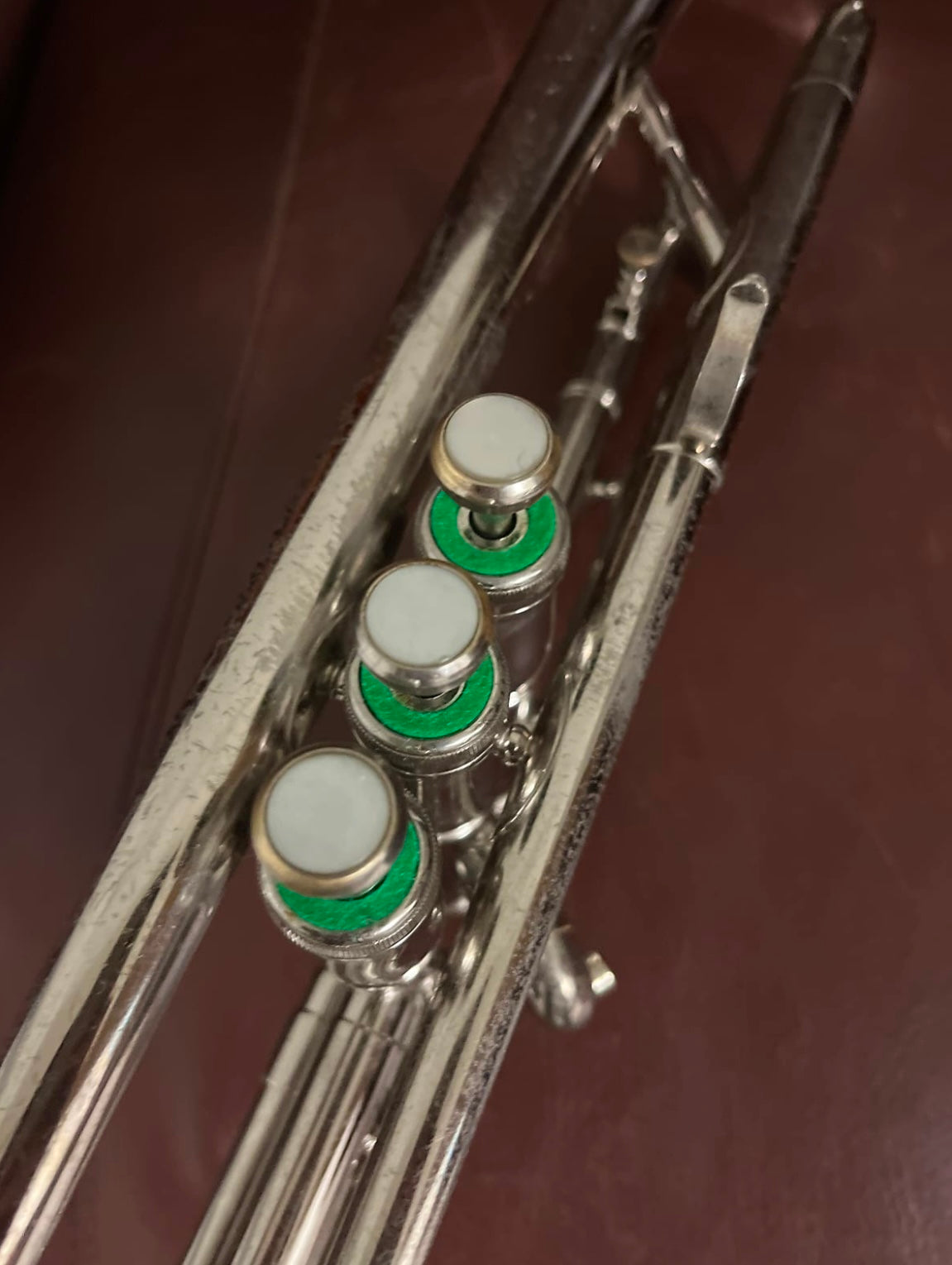 Olds Special NL-10 Bb Trumpet (1972) SN 843641 (Nickel plated)