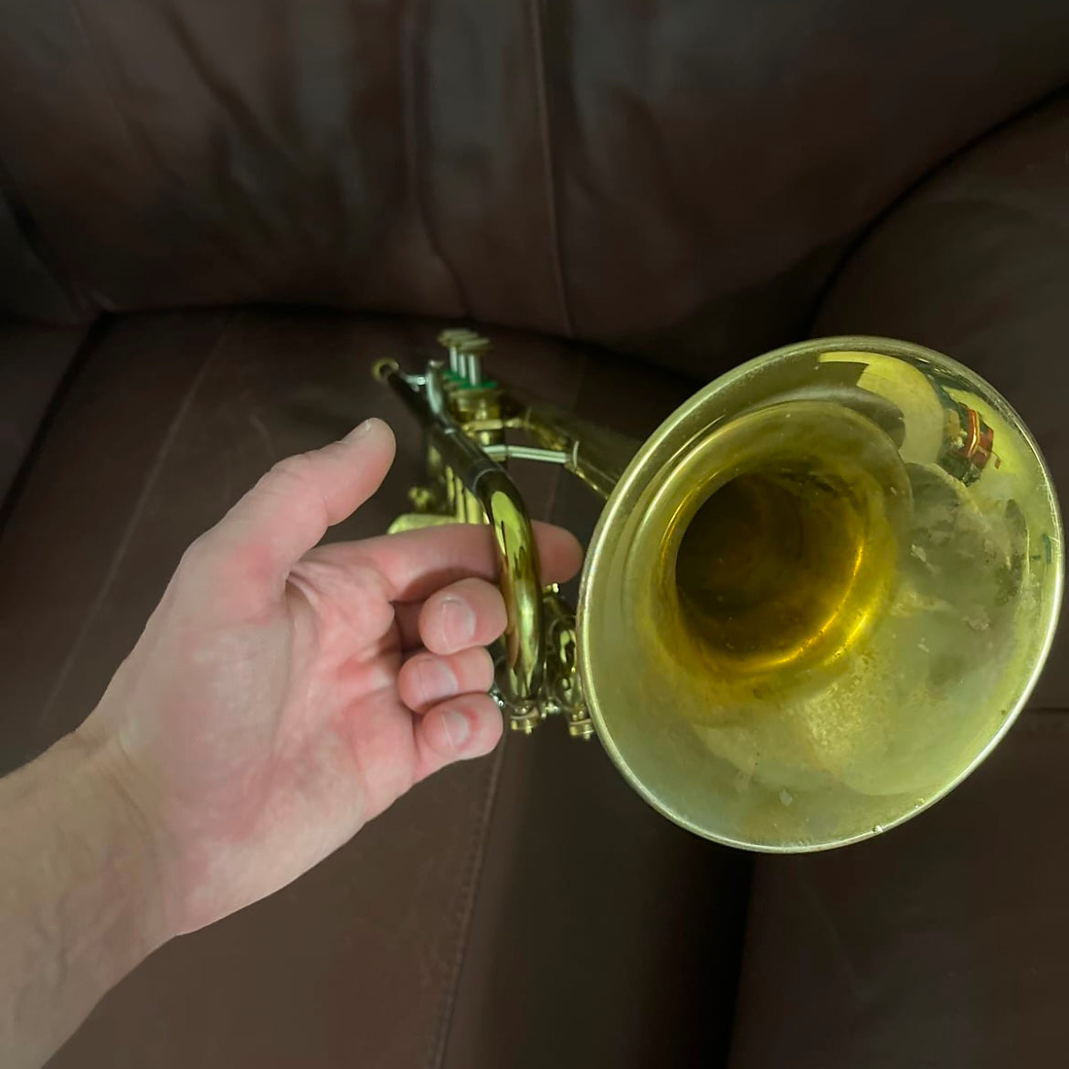 Olds Ambassador A-10 Bb (1958) Trumpet SN 257795 (double case)