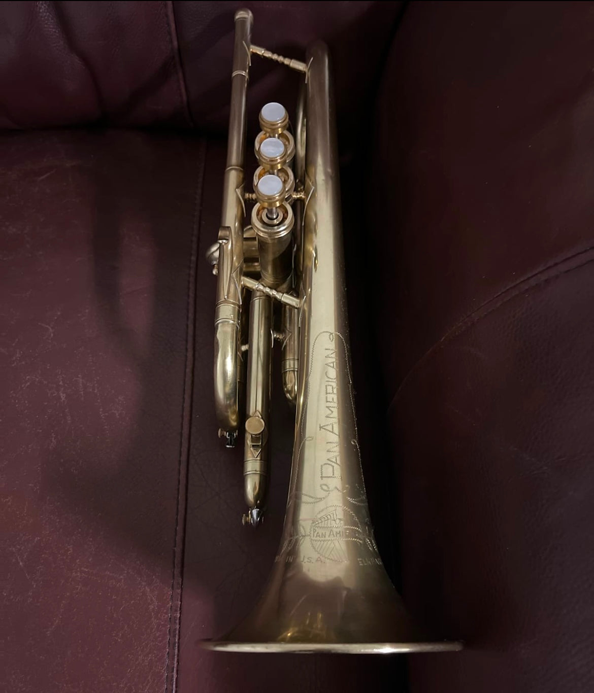 Conn/Pan American 58A Bb Cornet (1951) SN 215217 (100% - new clear lacquer)