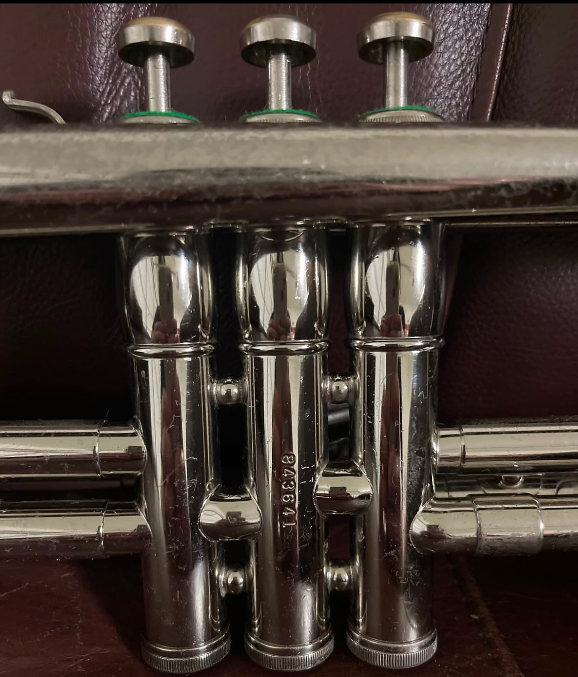 Olds Special NL-10 Bb Trumpet (1972) SN 843641 (Nickel plated)