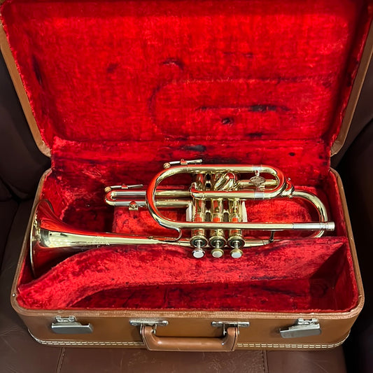Holton Collegiate Bb cornet SN 424848