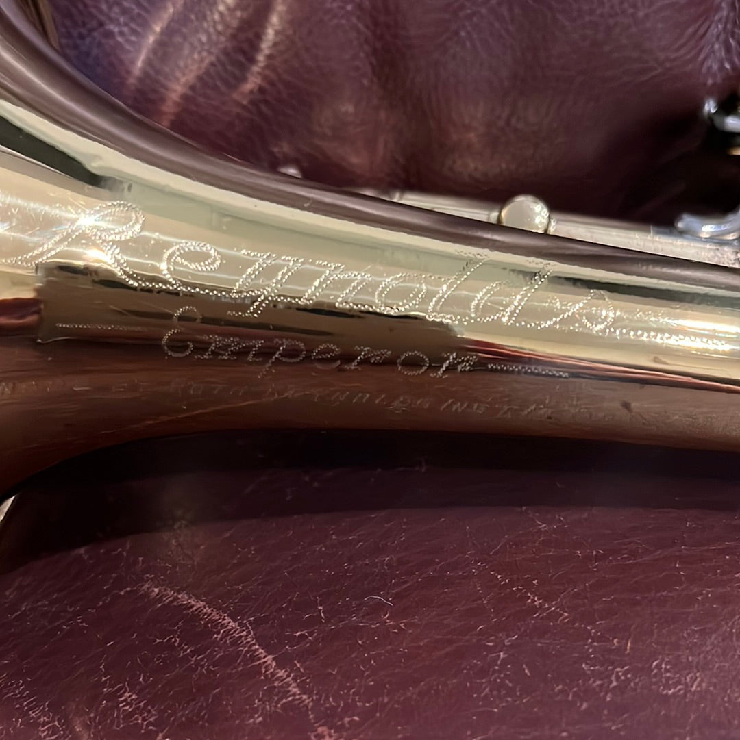 Reynolds Emperor Bb cornet Model 10B SN 50302