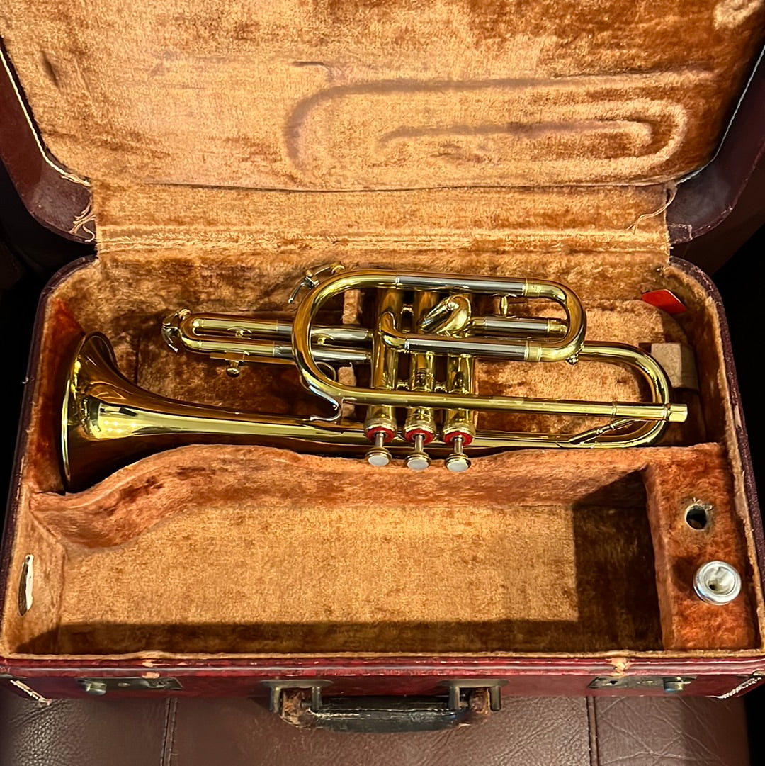 Reynolds Emperor Bb cornet Model 10B SN 50302